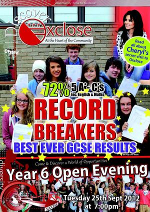 Discover Oxclose Autumn Term 2012