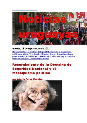 Noticias Uruguayas martes 18 de setiembre del 2012