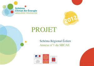 SRCAE2012- Annexe 1 Schéma Régional éolien