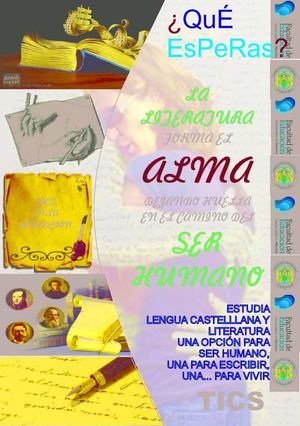 AFICHE PROMOCIÓN ESTUDIE LITERATURA