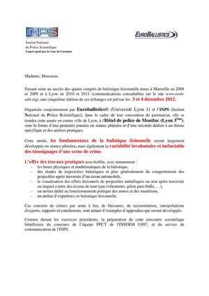 Institut National de Police Scientifique Expert agréé par la Cour de Cassation