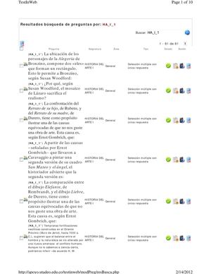 Primera evaluación colegiada