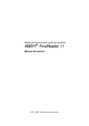 GuÍa abbyy fine readeR en español
