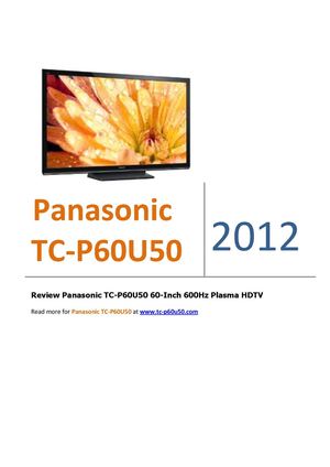 Panasonic TC-P60U50