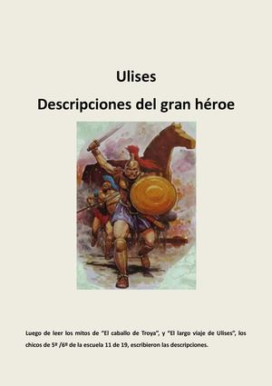 Ulises. Descripciones de un gran héroe
