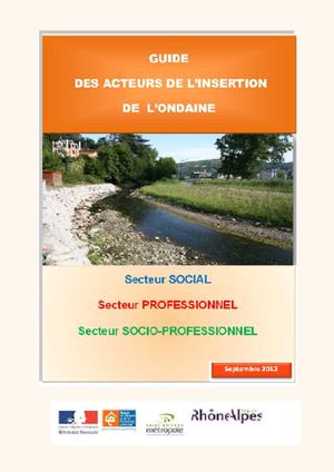 GUIDE DES ACTEURS DE L'INSERTION DE L'ONDAINE