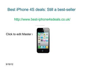 Best iPhone 4S deals