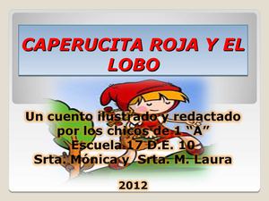 CAPERUCITA ROJA Y EL LOBO power