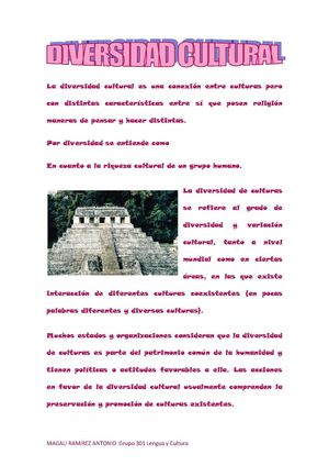 diversidad cultural