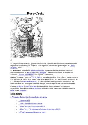 ROSE-CROIX