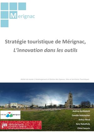 Stratégie touristique pour la commune de Mérignac