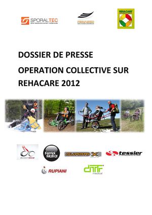 Dossier de presse Rehacare 2012