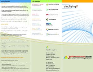 Data Processing Services, Data Mining Services, Scanning Services