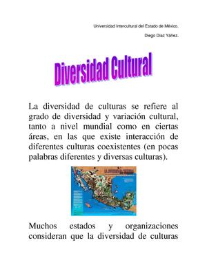 DIVERSIDAD CULTURAL