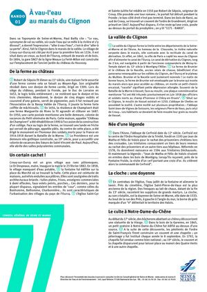 A vau-l'eau au marais du Clignon