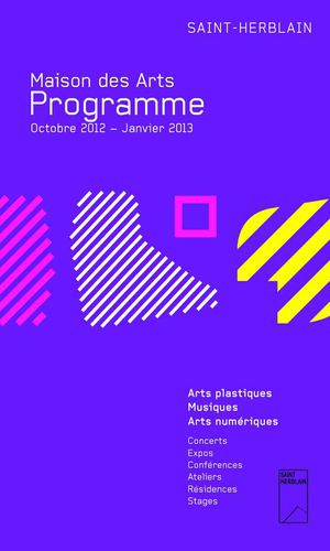Agenda culturel octobre 2012 - janvier 2013