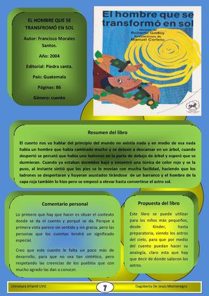 libro 10 el hombre que se transformó en sol