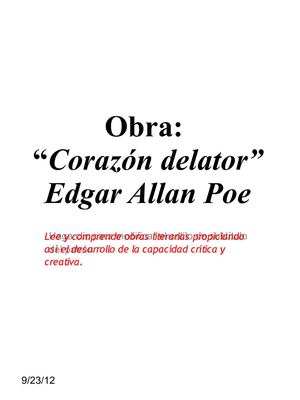 Corazón delator