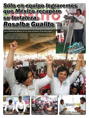 Entorno Metropolitano -Rosalba a la Cámara de Diputados