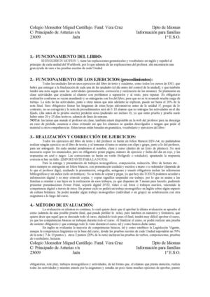 FOTOCOPIABLE 1º ESO CURSO 2013-2014