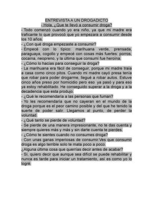 Drogas Sintomas & Comportamientos 