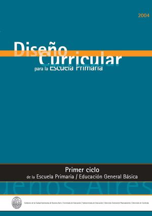 Diseño Curricular Primer Ciclo