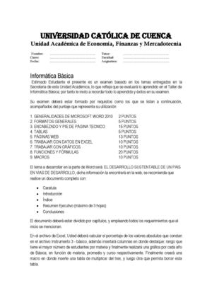 Examen de Segundo Global