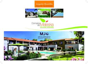 Plaquette commerciale Domaine de Maleska - Poussan (34)