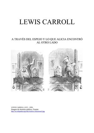 Carroll Lewis - A través del espejo y lo que Alicia encontró al otro lado
