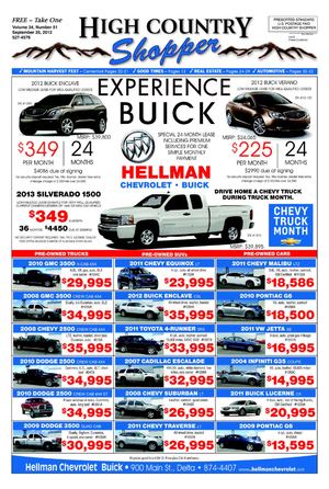 High Country Shopper 9.26.12