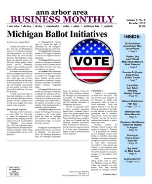 October AnnArbor Business Monthly