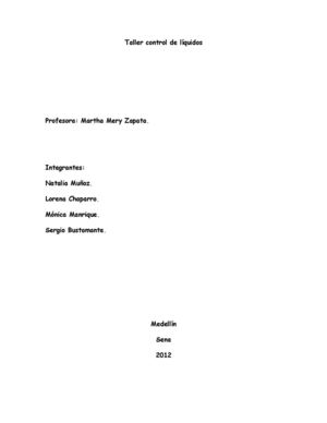 solucion control de liquidos