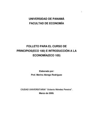 Principios e Introducción a la Economía - Profesor Merino Abrego