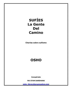 Sufies La Gente Del Camino