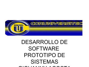PROTOTIPO DE SISTEMA