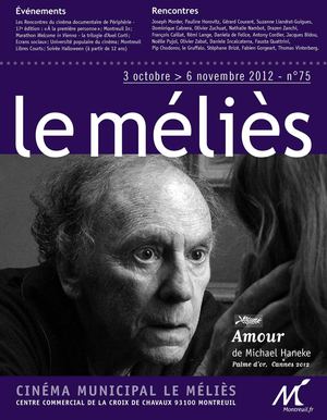 Cinéma Le Méliès (Montreuil) - Programme du 3 octobre au 6 novembre 2012