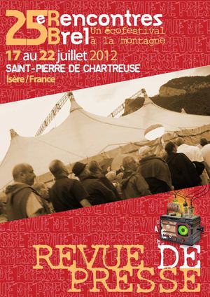 Revue de Presse Rencontres Brel 2012 - Complète
