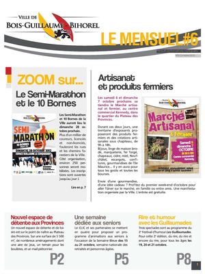 Le Mensuel octobre 2012