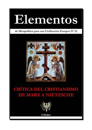 Elementos 22 : Crítica del cristianismo : de Marx a Nietzsche 