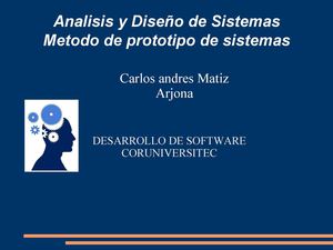 Metodo prototipo de sistemas