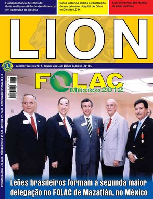 Revista LION em português (Distritos Múltiplos LA, LB e LD) - Janeiro/Fevereiro 2012
