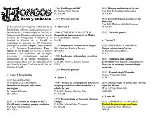 TRIPTICO HONGOS COMESTIBLES