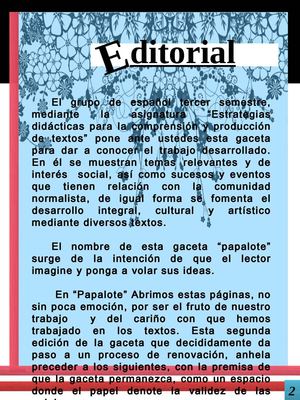 GACETA ESCOLAR