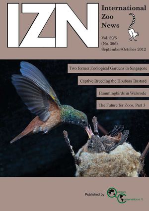 International Zoo News Volume 59 No.5 September/October 2012