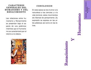 Renacimiento y Humanismo
