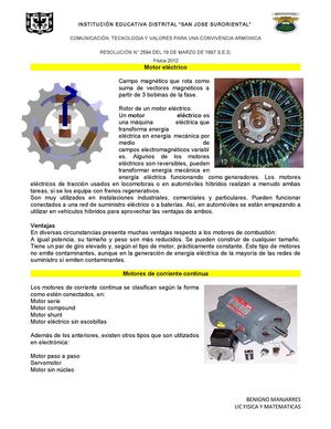 MOTOR ELECTRICO
