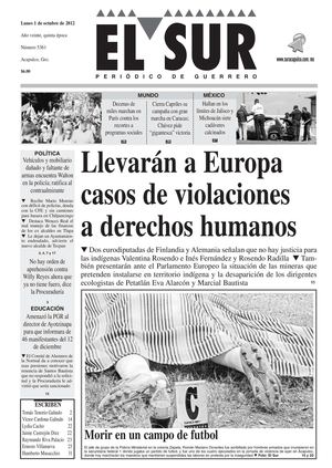 El Sur 1 de octubre de 2012