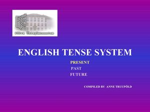 Grammar Tenses