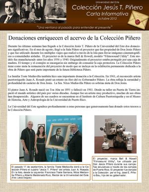 Carta Informativa CJTP octubre 2012