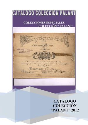 Colecciòn Palant (taquigrafia)